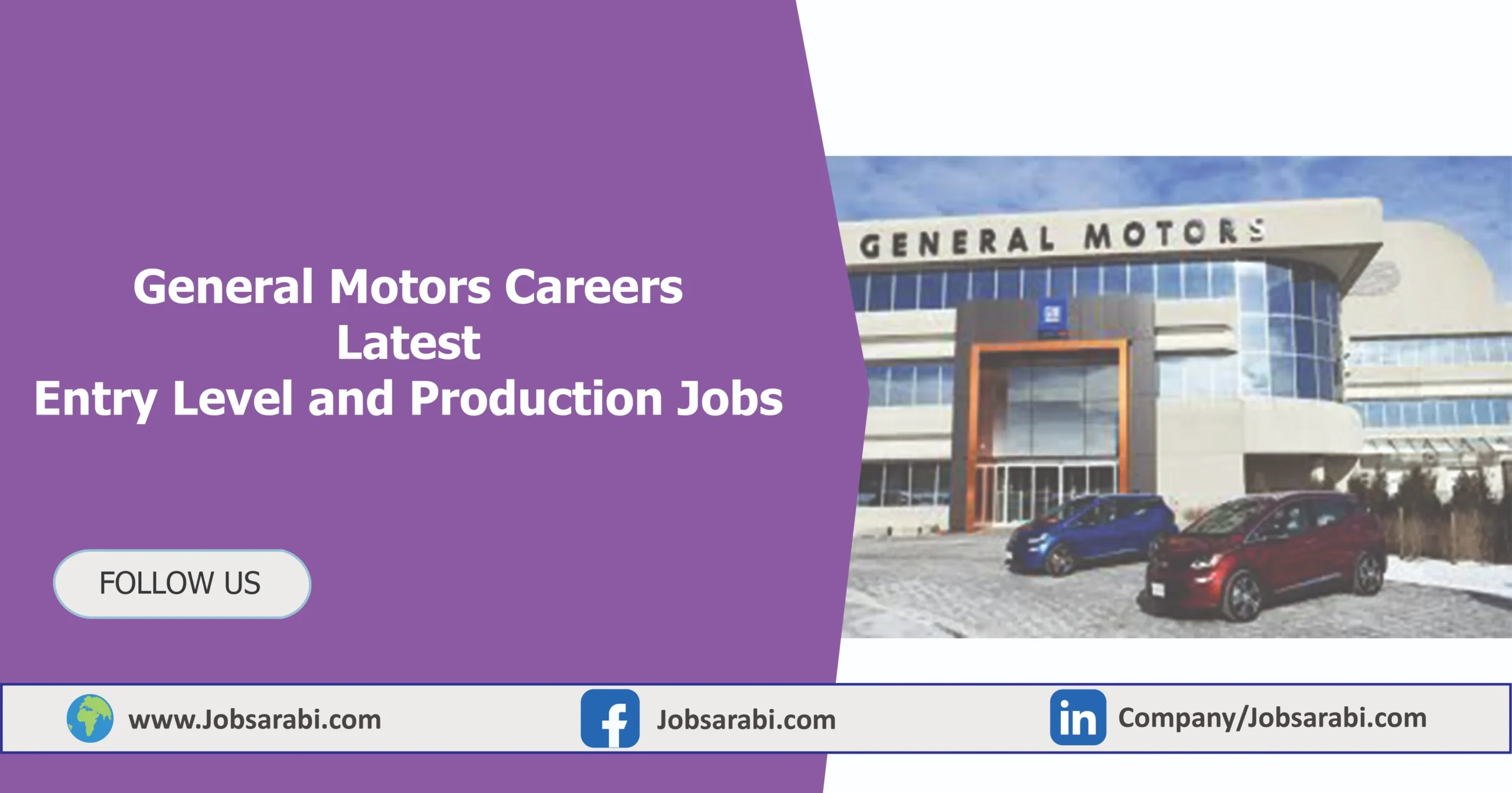 General Motors Careers | Latest Entry Level and Production Jobs